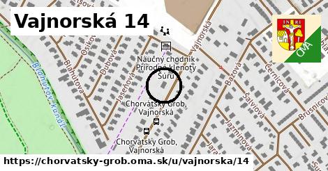 Vajnorská 14, Chorvátsky Grob