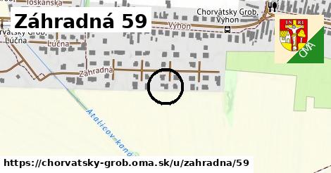 Záhradná 59, Chorvátsky Grob