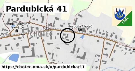 Pardubická 41, Choteč