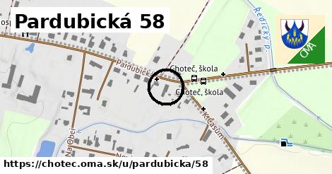 Pardubická 58, Choteč