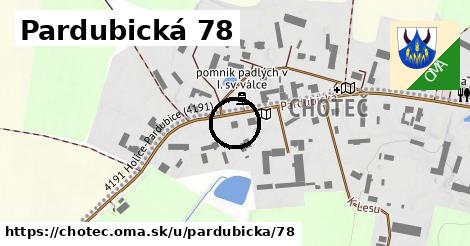 Pardubická 78, Choteč