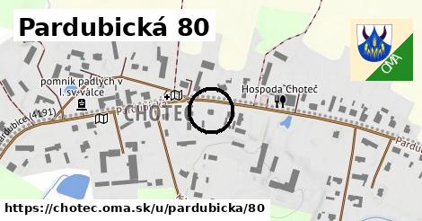 Pardubická 80, Choteč