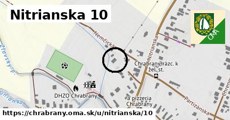 Nitrianska 10, Chrabrany