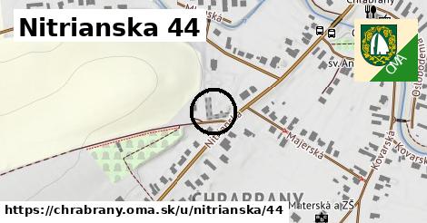 Nitrianska 44, Chrabrany