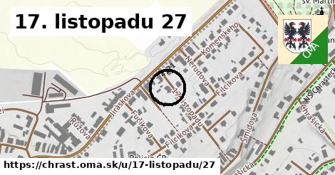 17. listopadu 27, Chrast