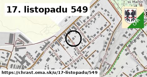 17. listopadu 549, Chrast