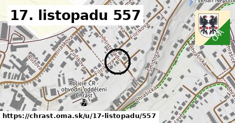 17. listopadu 557, Chrast