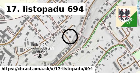 17. listopadu 694, Chrast