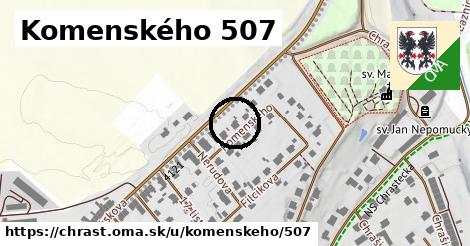 Komenského 507, Chrast