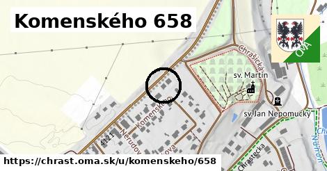 Komenského 658, Chrast