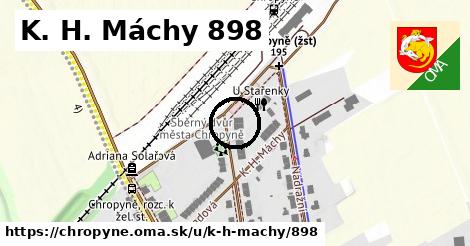 K. H. Máchy 898, Chropyně