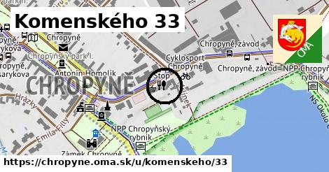 Komenského 33, Chropyně