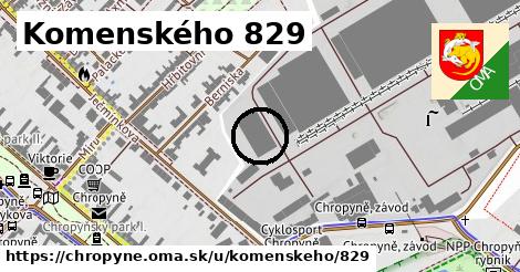 Komenského 829, Chropyně