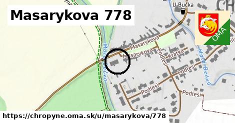 Masarykova 778, Chropyně