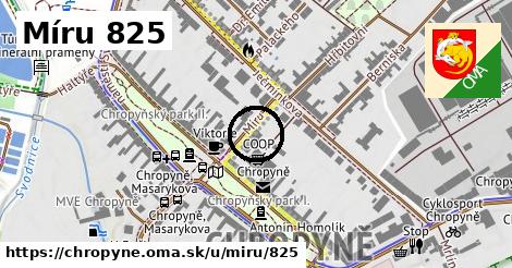 Míru 825, Chropyně