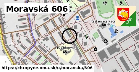 Moravská 606, Chropyně