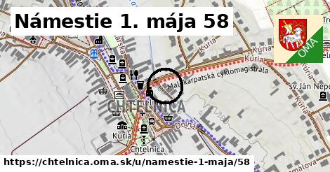 Námestie 1. mája 58, Chtelnica