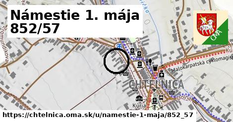 Námestie 1. mája 852/57, Chtelnica