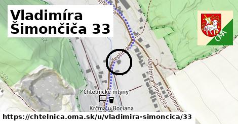 Vladimíra Šimončiča 33, Chtelnica