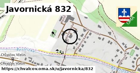 Javornická 832, Chvalčov