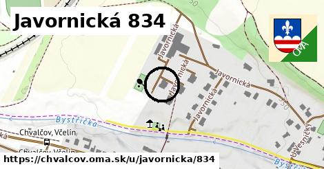 Javornická 834, Chvalčov