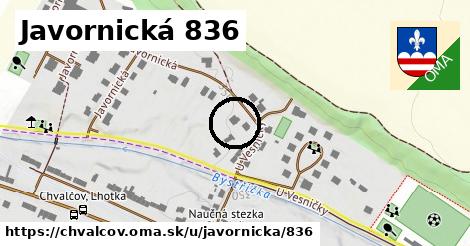 Javornická 836, Chvalčov