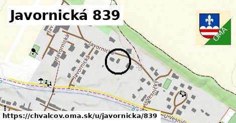 Javornická 839, Chvalčov