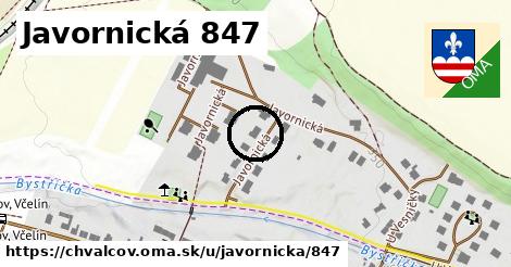 Javornická 847, Chvalčov