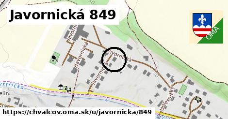 Javornická 849, Chvalčov