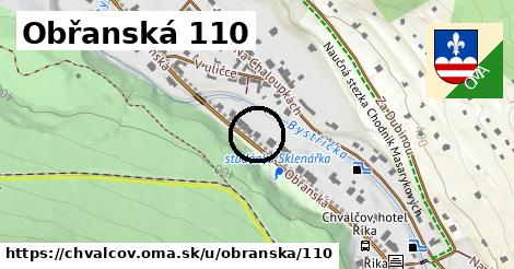 Obřanská 110, Chvalčov