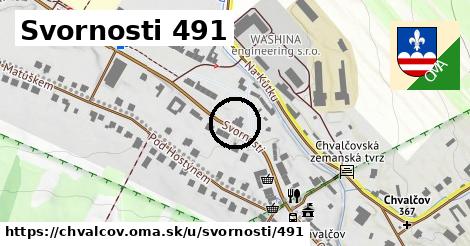 Svornosti 491, Chvalčov