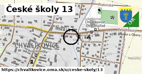 České školy 13, Chvalíkovice