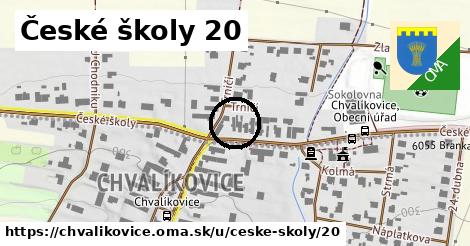 České školy 20, Chvalíkovice