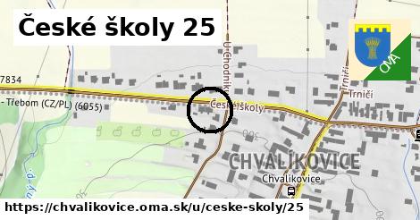 České školy 25, Chvalíkovice