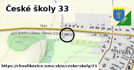 České školy 33, Chvalíkovice