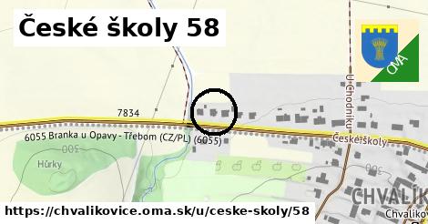 České školy 58, Chvalíkovice