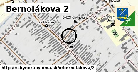 Bernolákova 2, Chynorany