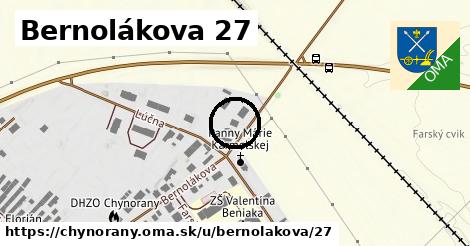 Bernolákova 27, Chynorany