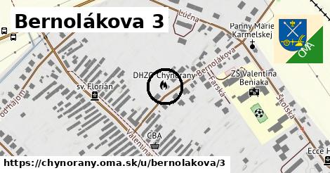 Bernolákova 3, Chynorany