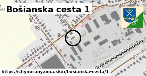 Bošianska cesta 1, Chynorany