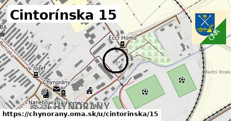 Cintorínska 15, Chynorany