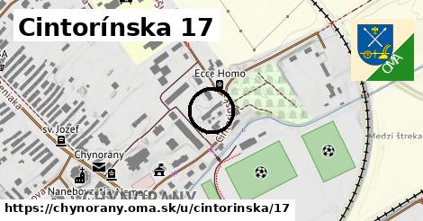 Cintorínska 17, Chynorany