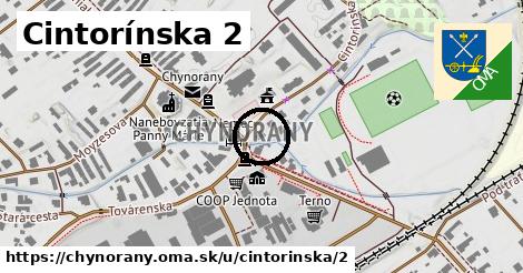 Cintorínska 2, Chynorany