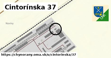 Cintorínska 37, Chynorany