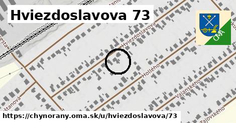 Hviezdoslavova 73, Chynorany