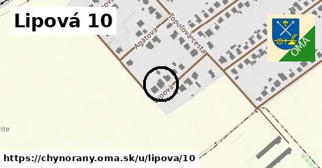 Lipová 10, Chynorany