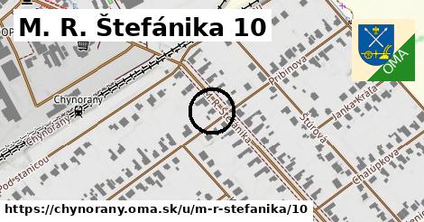M. R. Štefánika 10, Chynorany