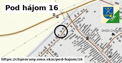 Pod hájom 16, Chynorany