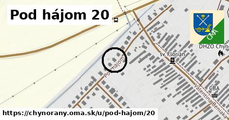 Pod hájom 20, Chynorany