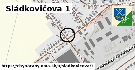 Sládkovičova 1, Chynorany